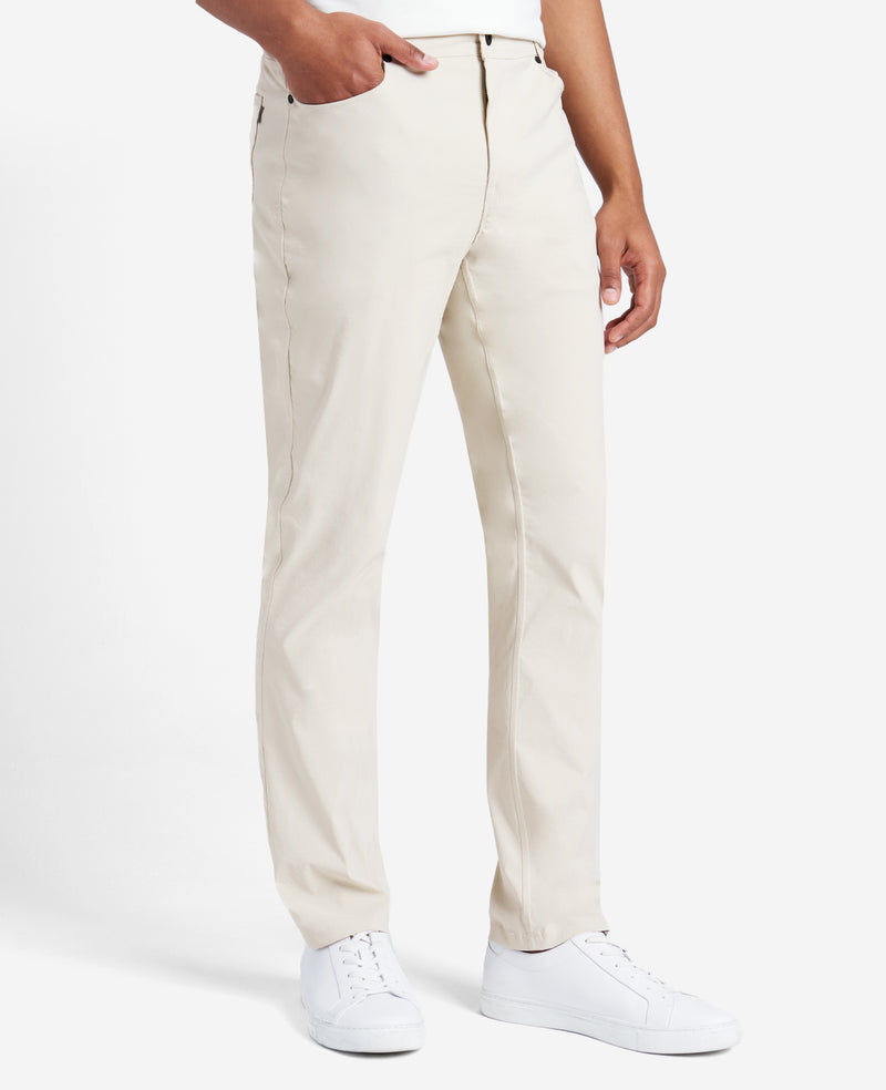 Off White Golden Men Trousers People - Buy Off White Golden Men Trousers  People online in India